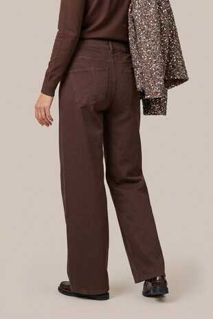 CS The Label pants Nico mocha brown