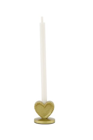 Zusss kandelaartje hartje goud