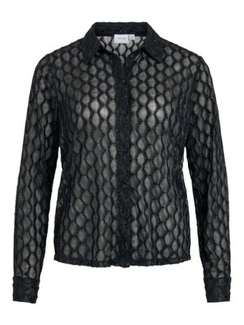 Vila blouse vizalma black
