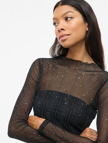 Vila meshtop Viturno black