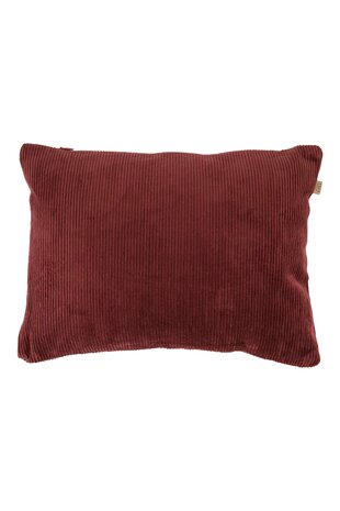 Zusss kussen enjoy the moment 35x25 cm dark red