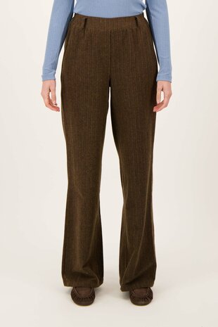 Zusss broek Herringbone hazelnut