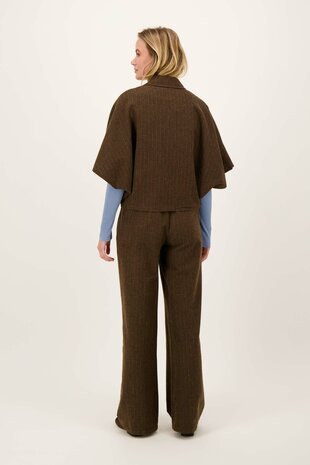 Zusss streep blouse met wijde mouwen