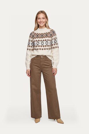 CS The Label pants Montpelier dark walnut