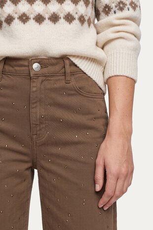 CS The Label pants Montpelier dark walnut