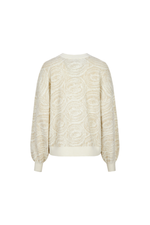 CS The Label trui Karmen woolwhite/sand
