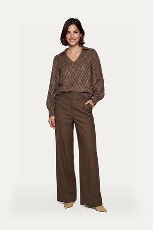 CS The Label Lucy top dark walnut