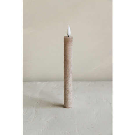 Led set/2 dinerkaars oplaadbaar beige