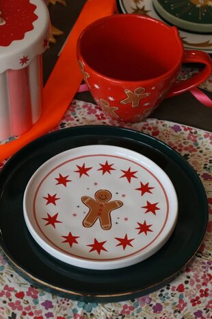 Serveerbord gingerbread man