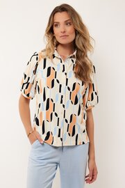 G-Maxx travelblouse Violet sand-mango