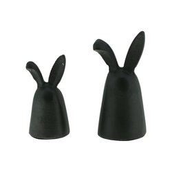 Deco set bunny zwart