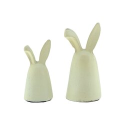 Deco set bunny offwhite