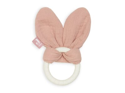 Bijtring siliconen Sunny Ears rosewood