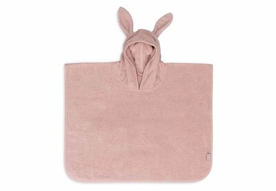Bad poncho badstof wild rose
