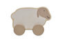 Houten speelgoedauto farm - lamb