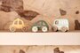 Houten auto op wielen on the go - set 3
